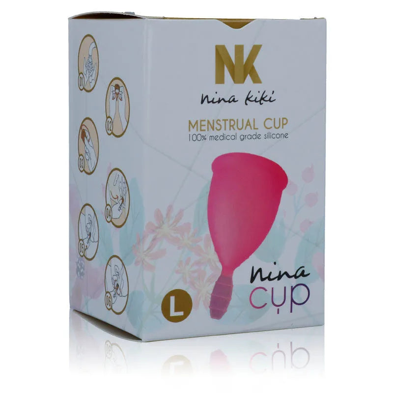Nina Cup Menstrual Cup - Large - 43mm/30ml - PlayBlue
