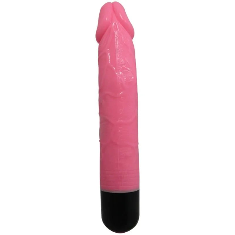 Colorful Sex Realistic Vibrator Pink - 8 Inch - PlayBlue