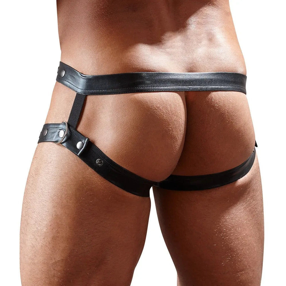 Svenjoyment - Cock Ring Double Belt - PlayBlue