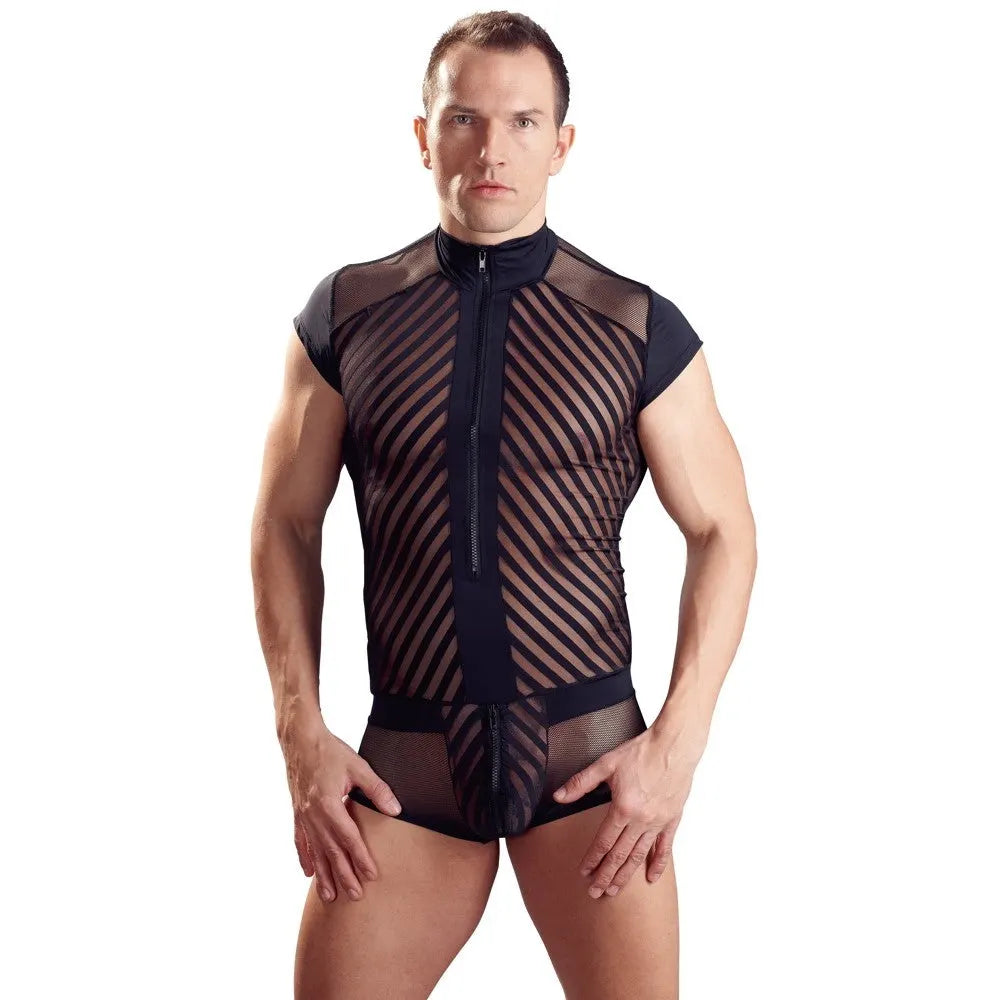 Svenjoyment - Mens Short Sleeve Playsuit - XXL - PlayBlue