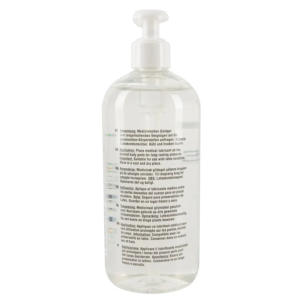 Just Glide Water-Based Jumbo Lubricant - 1000ml - PlayBlue