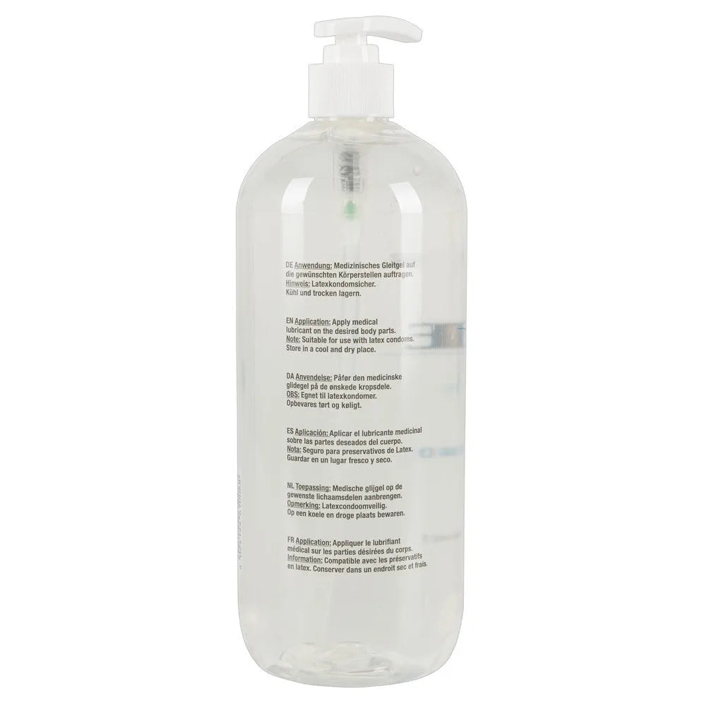 Just Glide Water-Based Jumbo Lubricant - 1000ml - PlayBlue