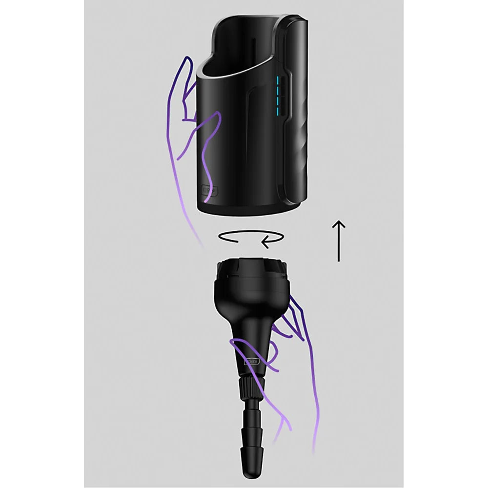 Kiiroo Dildo Adapter VAC-U-LOCK - PlayBlue