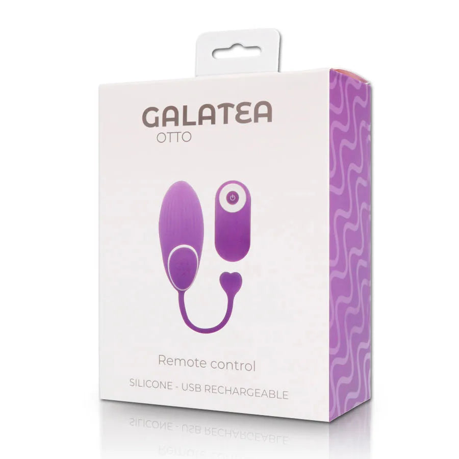 Galatea Otto Luxury Remote Rechargeable Egg Vibrator - PlayBlue