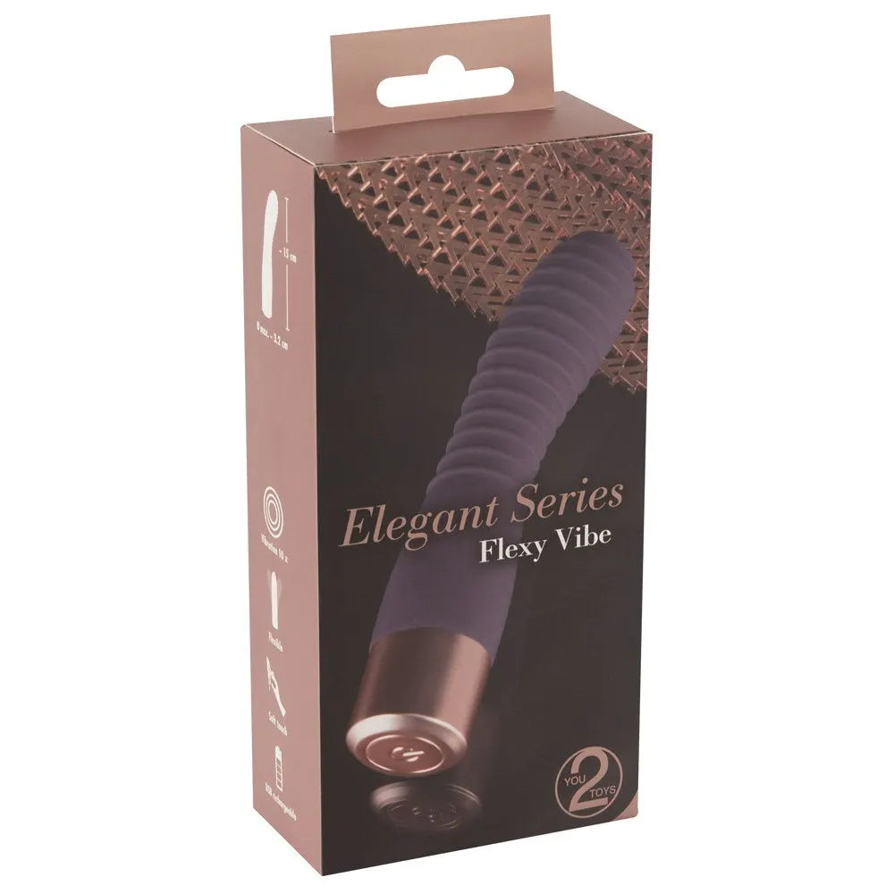 Elegant Flexy Vibe - Rechargeable Silicon Luxury - PlayBlue