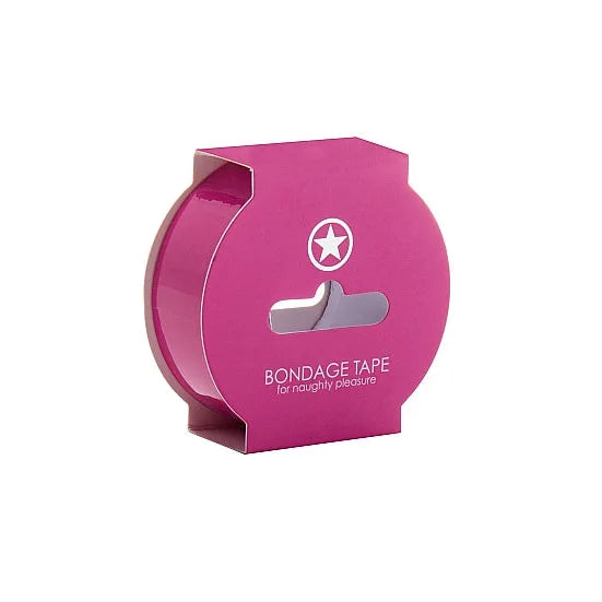 Non Sticky Bondage Tape - 17,5 Meter - Pink - PlayBlue