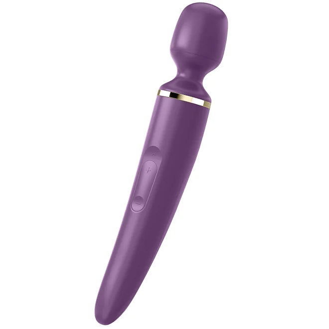 Satisfyer Wand-er Woman XL Wand - Black - PlayBlue