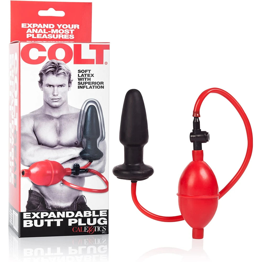 COLT Expandable Butt Plug - PlayBlue