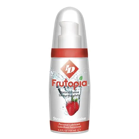 ID Frutopia Pump - Flavoured Lube - Strawberry 100 ml - PlayBlue