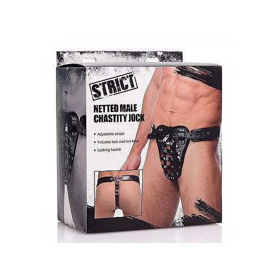 STRICT Safety Net Male Chastity Belt - PlayBlue