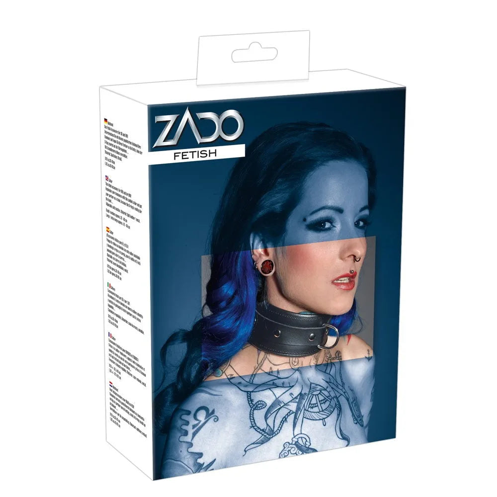 Zado - Padded Edged Unisex Collar - Large/XL - PlayBlue