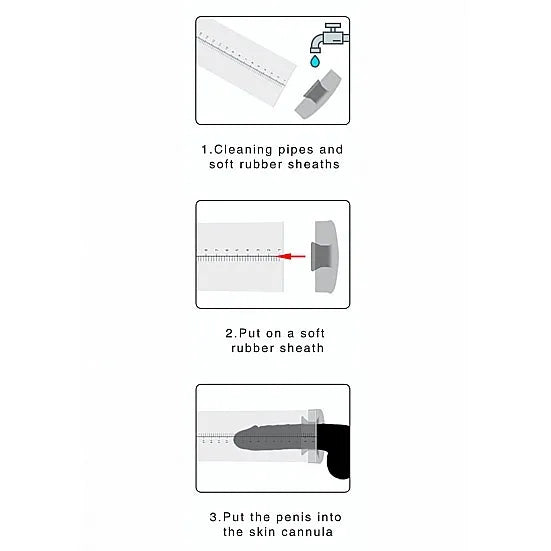 Premium Rechargeable Automatic LCD Pump - Transparent - PlayBlue