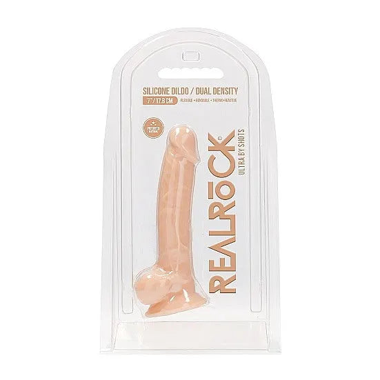 RealRock - Silicone Ultra Realistic with Balls - 7 - PlayBlue