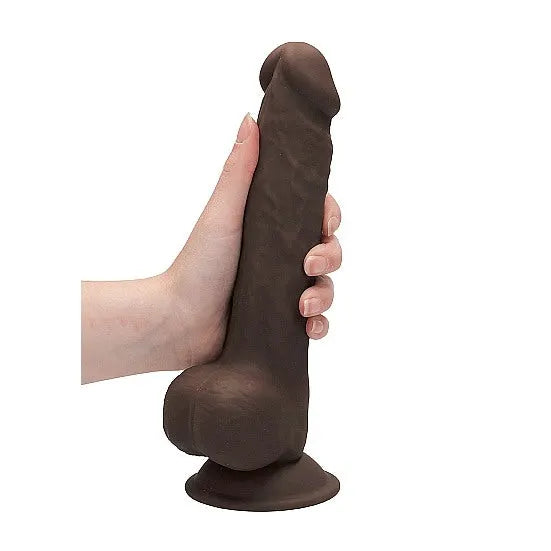 RealRock - Silicone Ultra Realistic with Balls - 9.5 - PlayBlue