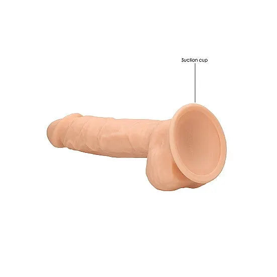 RealRock - Silicone Ultra Realistic with Balls - 9 - PlayBlue