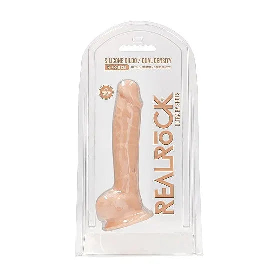 RealRock - Silicone Ultra Realistic with Balls - 9 - PlayBlue