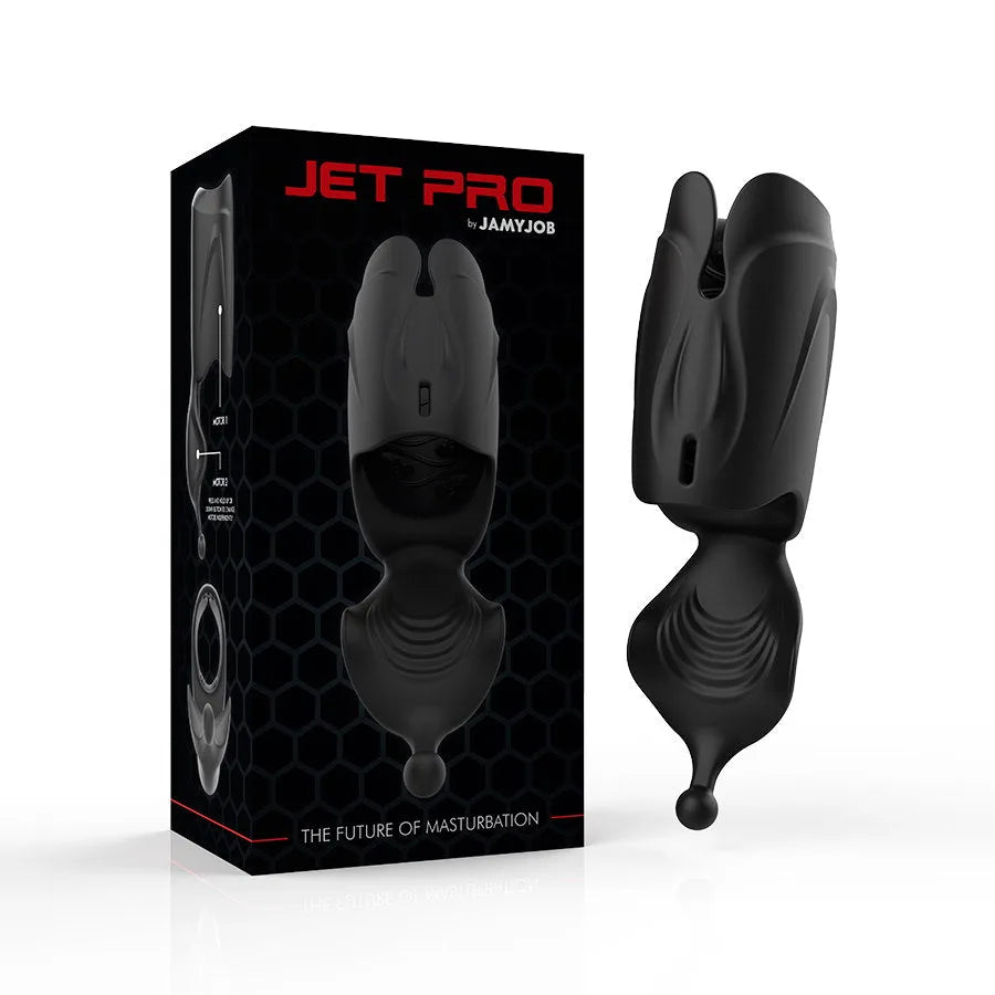 JamyJob - Super Soft Rechargeable Ultimate Masturbator - PlayBlue