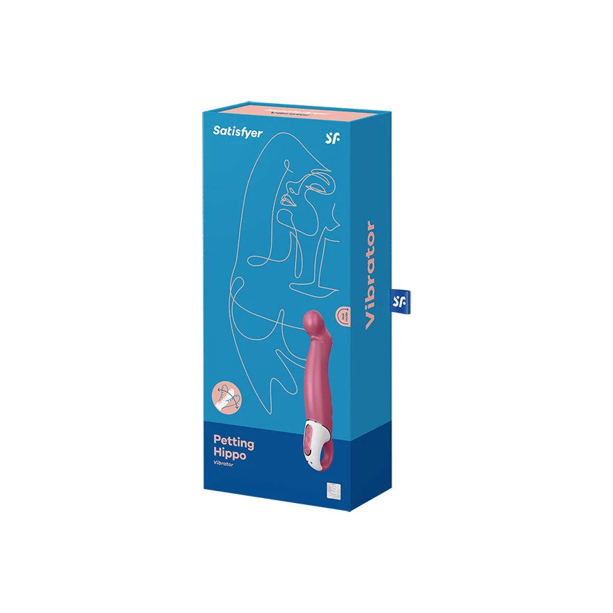 Satisfyer - Petting Hippo G-Spot Luxury Vibrator - PlayBlue