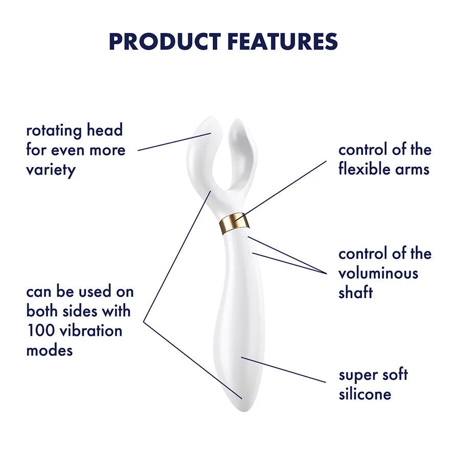 Satisfyer - Endless Fun - Ultimate Versatile Couples Vibrator - PlayBlue