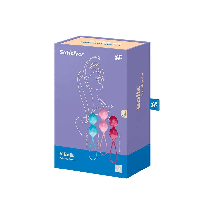 Satisfyer - V-Balls - Kegel Set (3 Pack) - PlayBlue