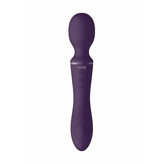 Vive - Enora Dual Wand & Vibrator Rechargeable - PlayBlue