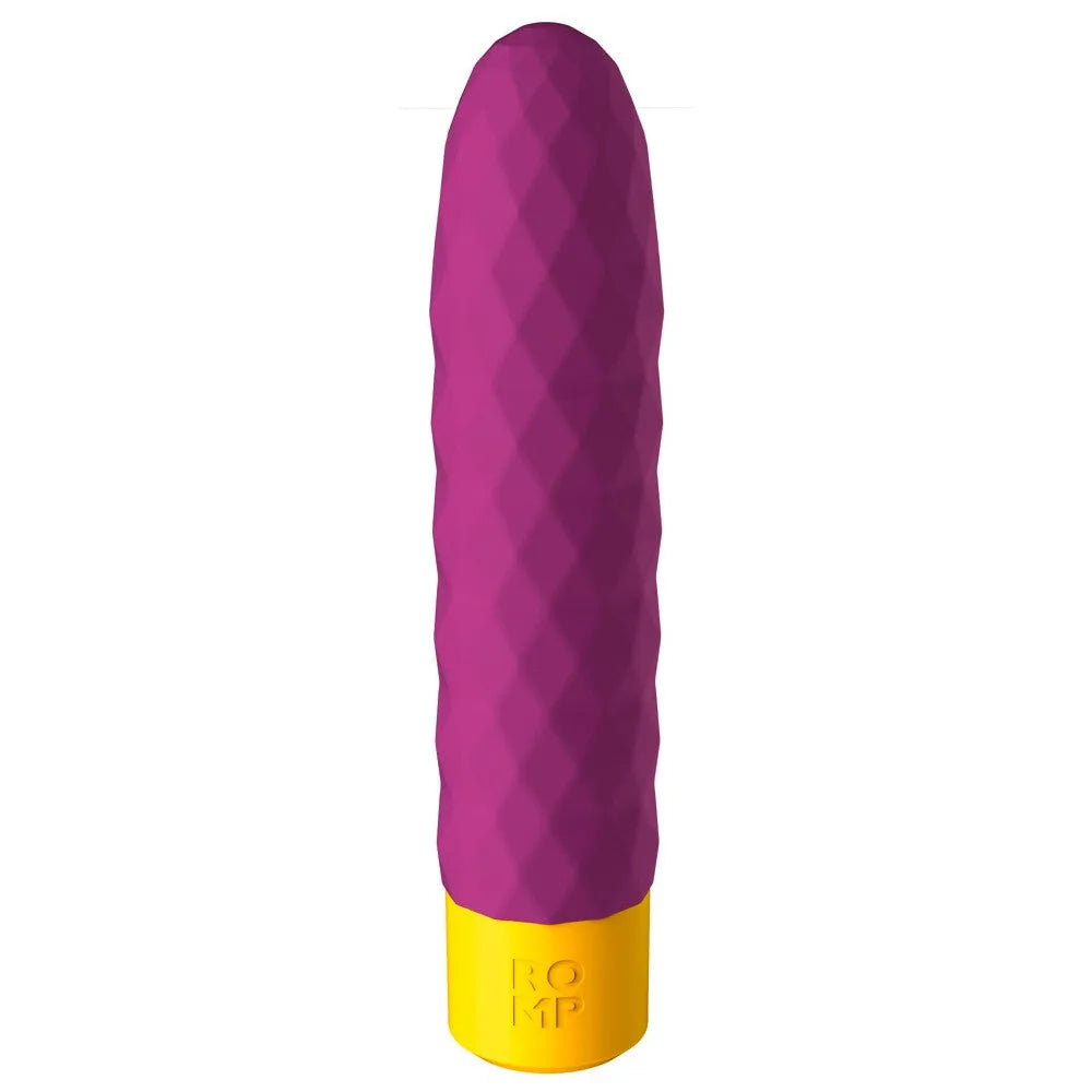 ROMP by Womanizer - Beat Rechargeable Wand Vibrator - PlayBlue