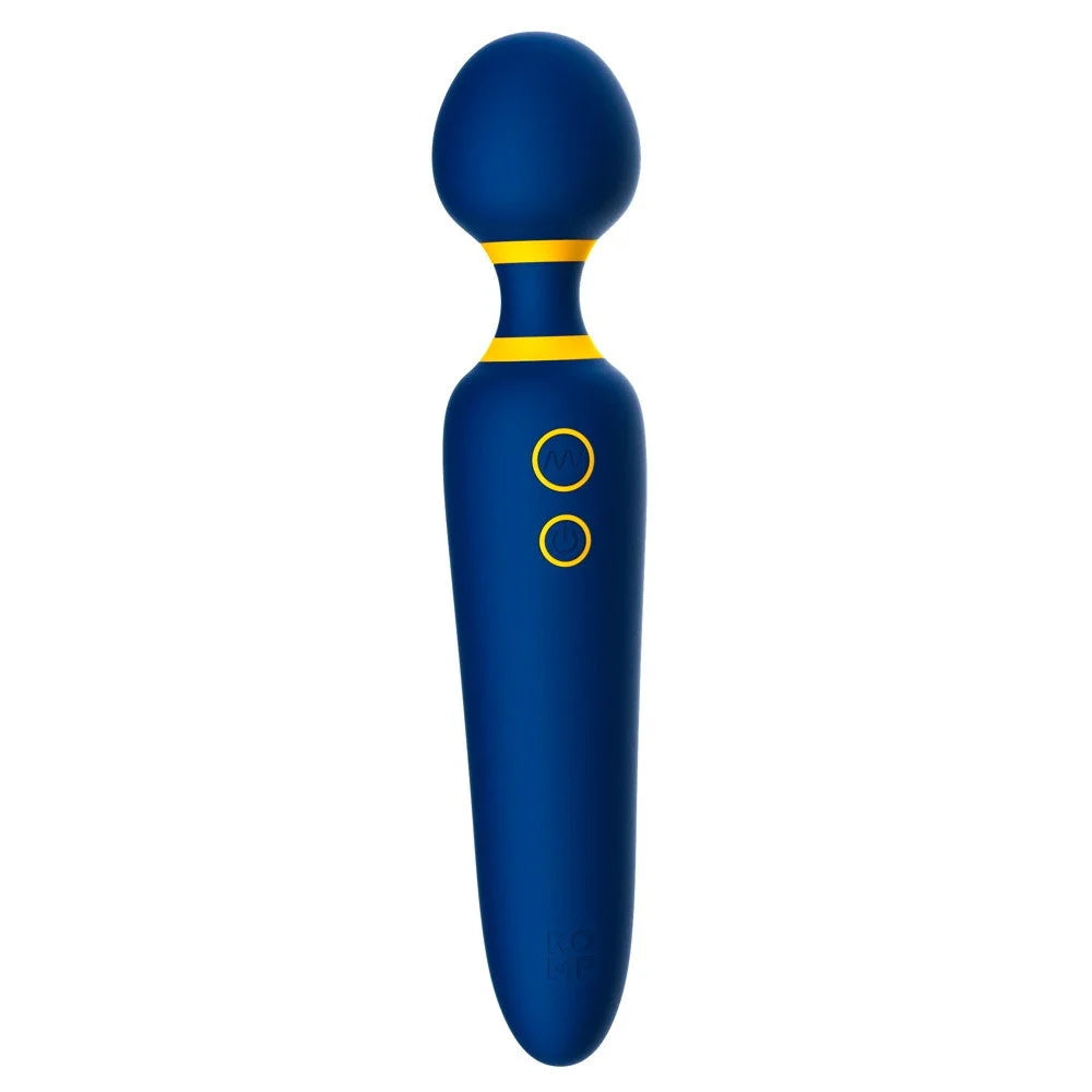 ROMP by Womanizer - Flip Rechargeable Wand - PlayBlue