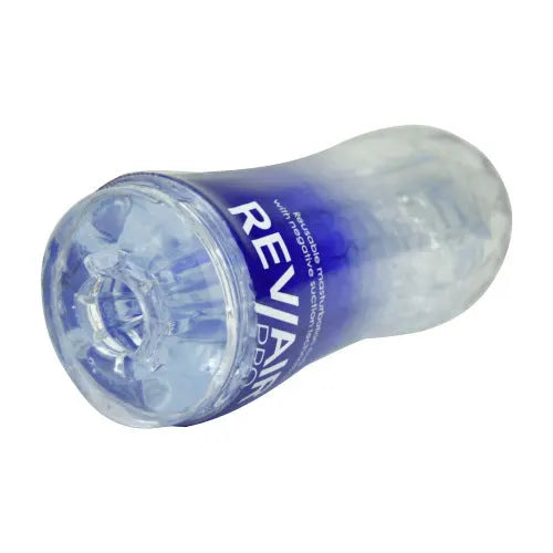 Rev-Air Pro Reusable Masturbation Cup - PlayBlue