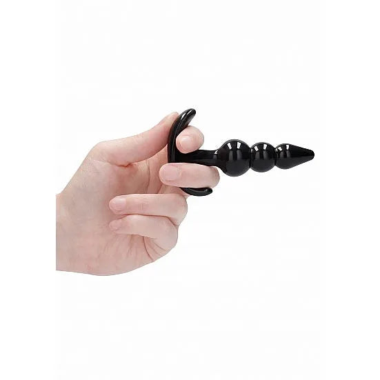 Sono - No. 80 - 4-Piece Butt Plug Set - Black - PlayBlue