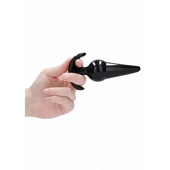 Sono - No. 80 - 4-Piece Butt Plug Set - Black - PlayBlue