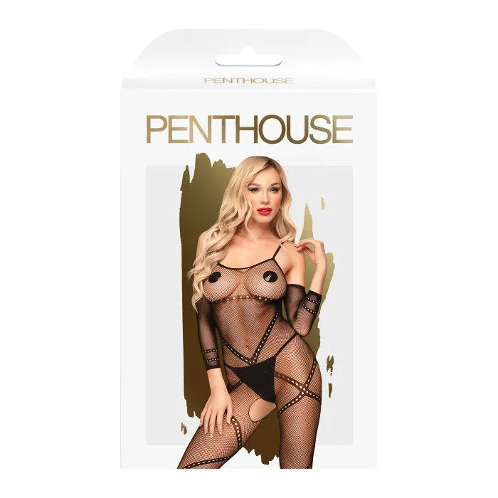 Penthouse - Under Arrest - Bodystocking - Black - XL - PlayBlue