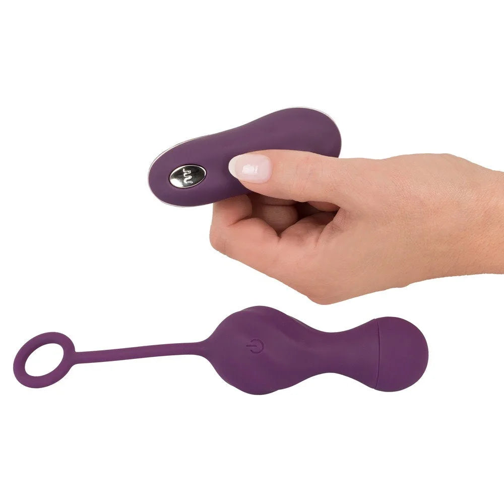 Sweet Smile - Remote Controlled Rechargeable Love Balls - PlayBlue