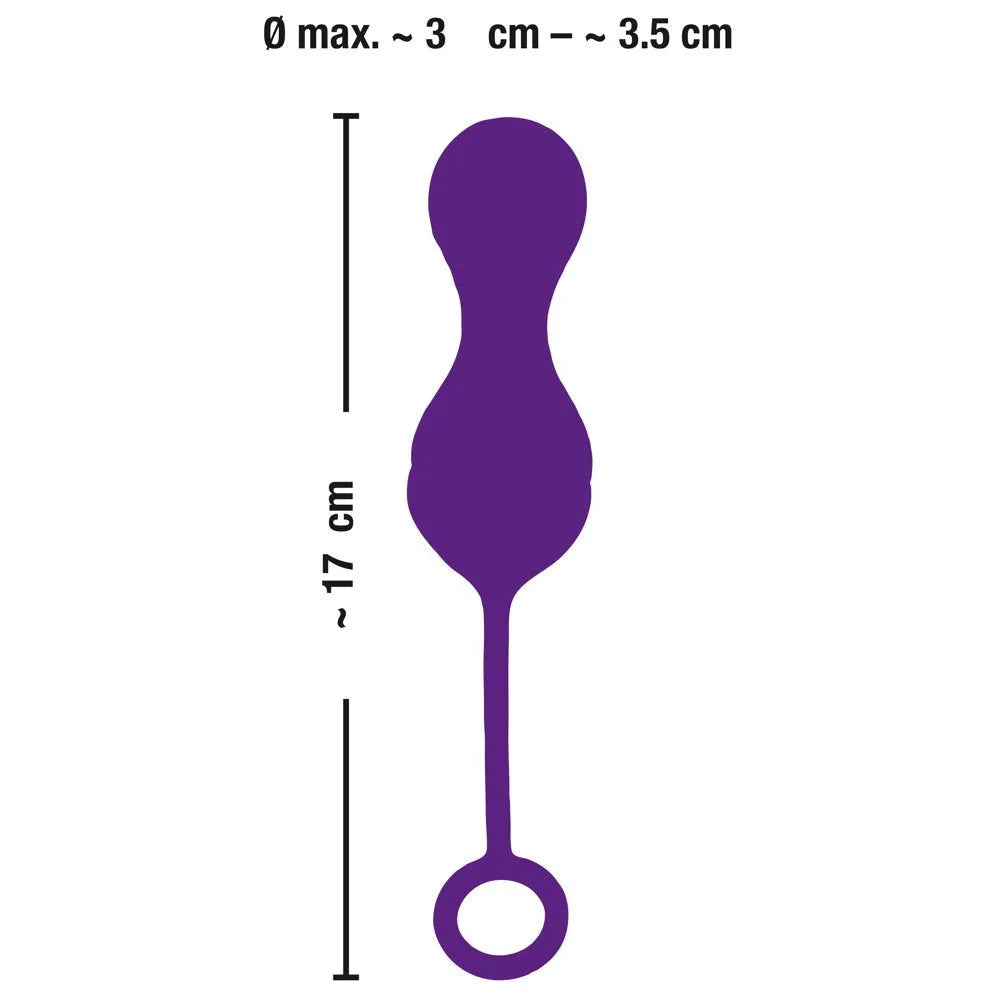 Sweet Smile - Remote Controlled Rechargeable Love Balls - PlayBlue