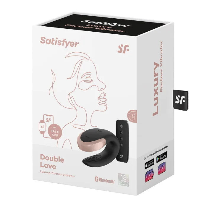 Satisfyer - Double Love Luxury Couples Vibrator - PlayBlue