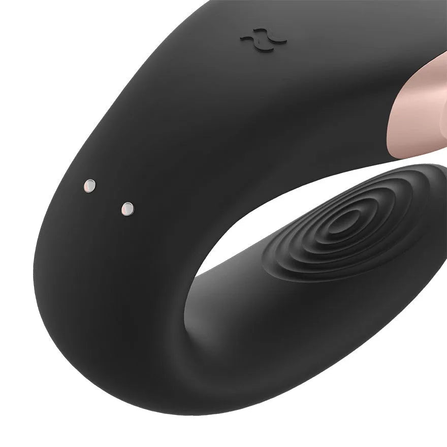 Satisfyer - Double Love Luxury Couples Vibrator - PlayBlue