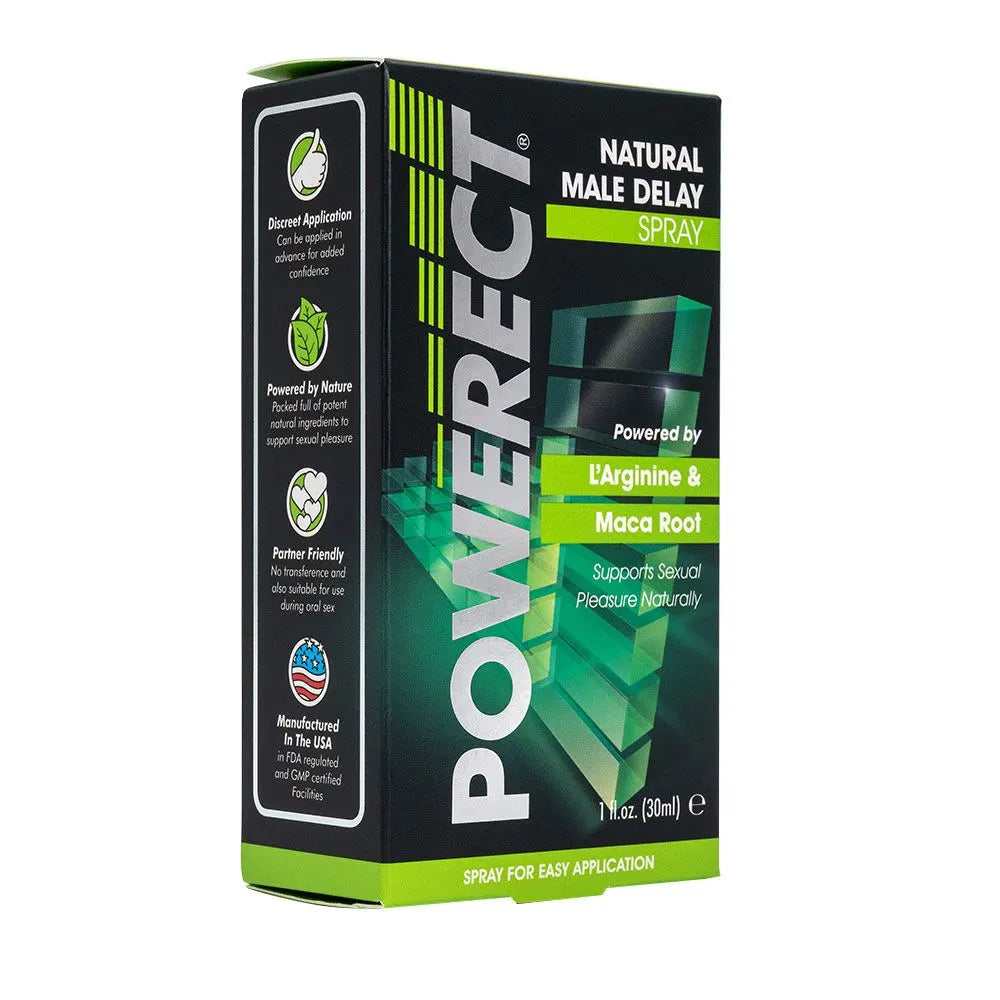 Powerect Natural Delay Spray 30ml - PlayBlue