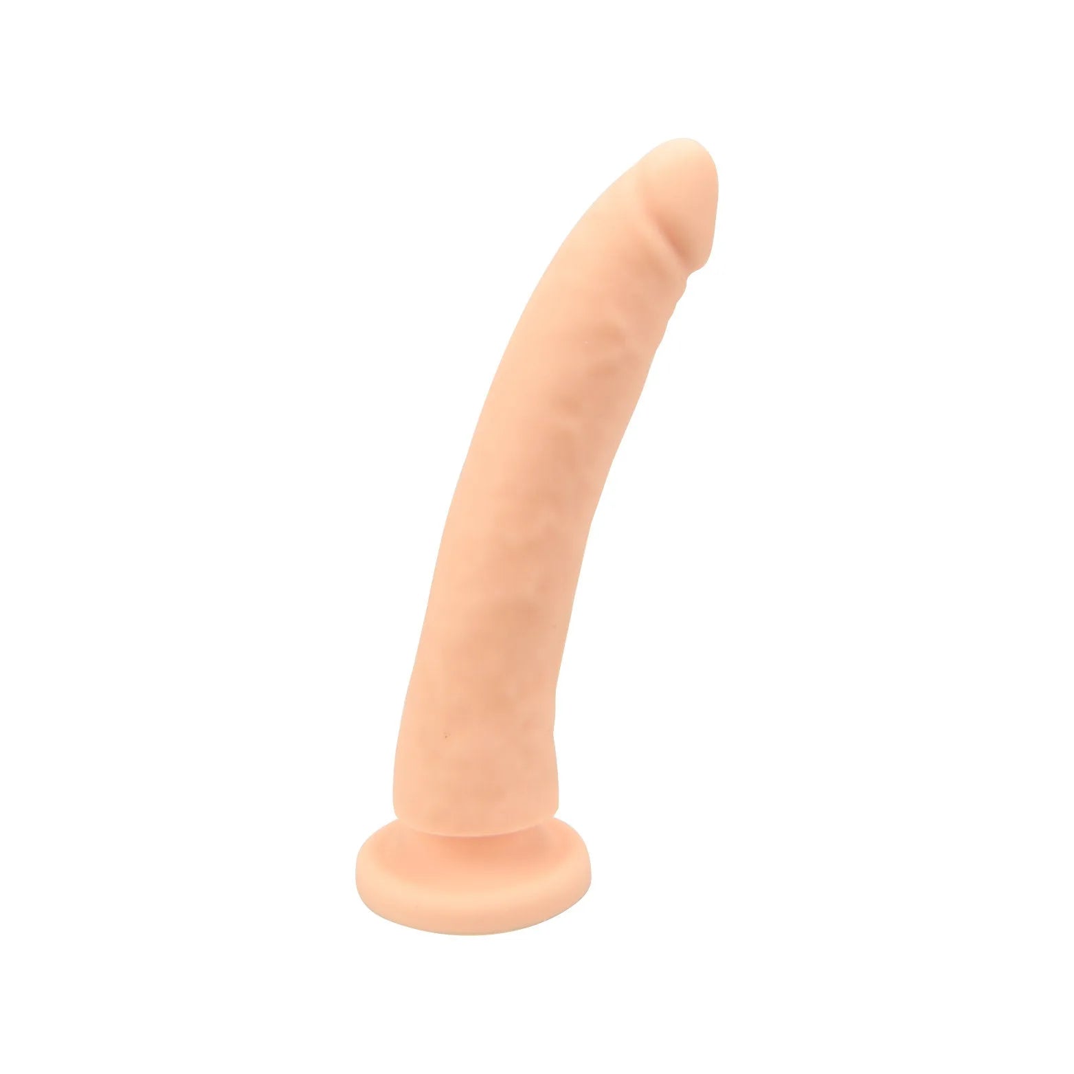 Loving Joy Realistic Solid Silicone 7.5 Inch Dildo - PlayBlue