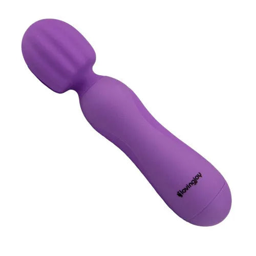 Loving Joy 10 Function Magic Wand Vibrator Purple - PlayBlue