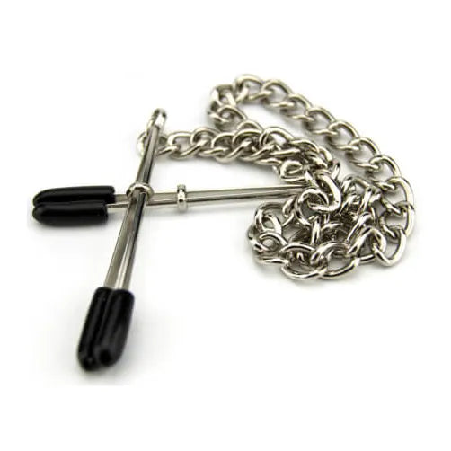 Bound to Please Nipple Clamps & Chain - PlayBlue
