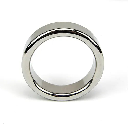 Bound to Please Metal Cock and Ball Ring - 50mm - PlayBlue