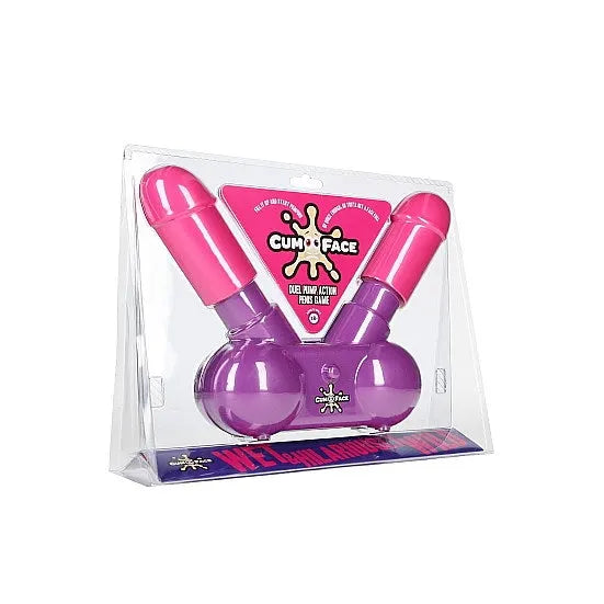 Cum Face - Duel Pump Action Penis Game - PlayBlue
