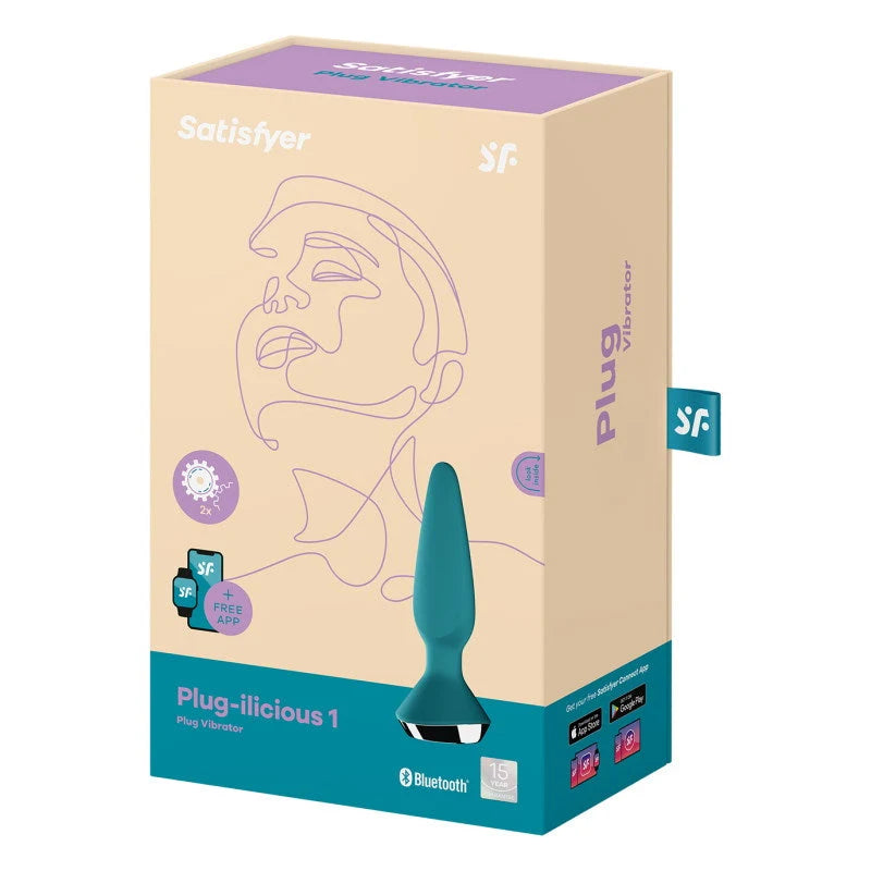 Satisfyer - Plug-ilicous 1 - Ultimate Butt Plug - PlayBlue