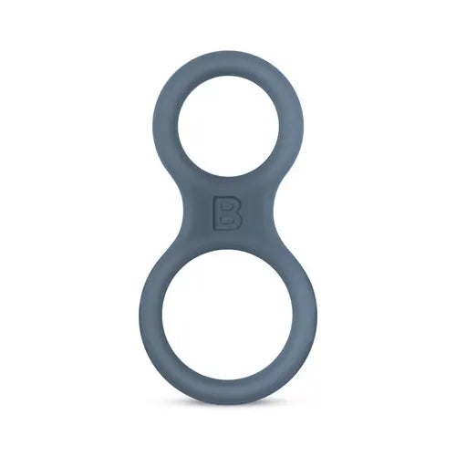 Boners Silicone Cock Ring And Ball Stretcher - PlayBlue