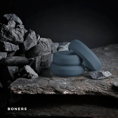 Boners 3 Ring Set (flat rings) - PlayBlue