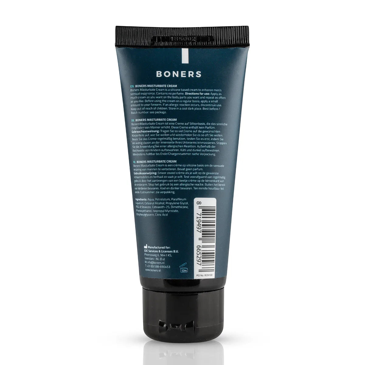 Boners Masturbation Cream 100ml - PlayBlue