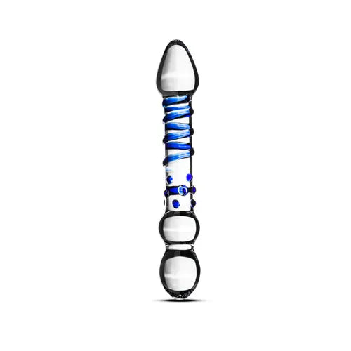 Glass Dildo No. 21 - PlayBlue