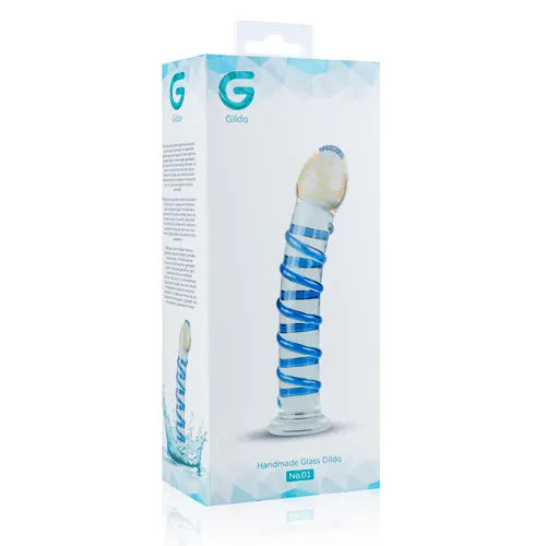 Glass Dildo No. 1 - PlayBlue