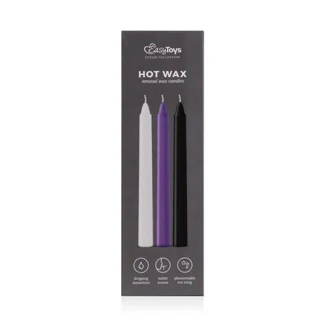 Sensual Hot Wax Candles - 3 pcs. - PlayBlue