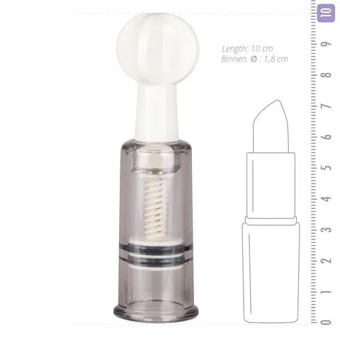 Nipple & Clit Suckers Screw Valve - 3 Pack - PlayBlue