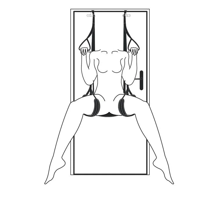 Over The Door Swing - Leg & Bum Support - PlayBlue
